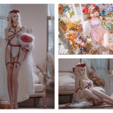 南桃momoko玫瑰写真作品