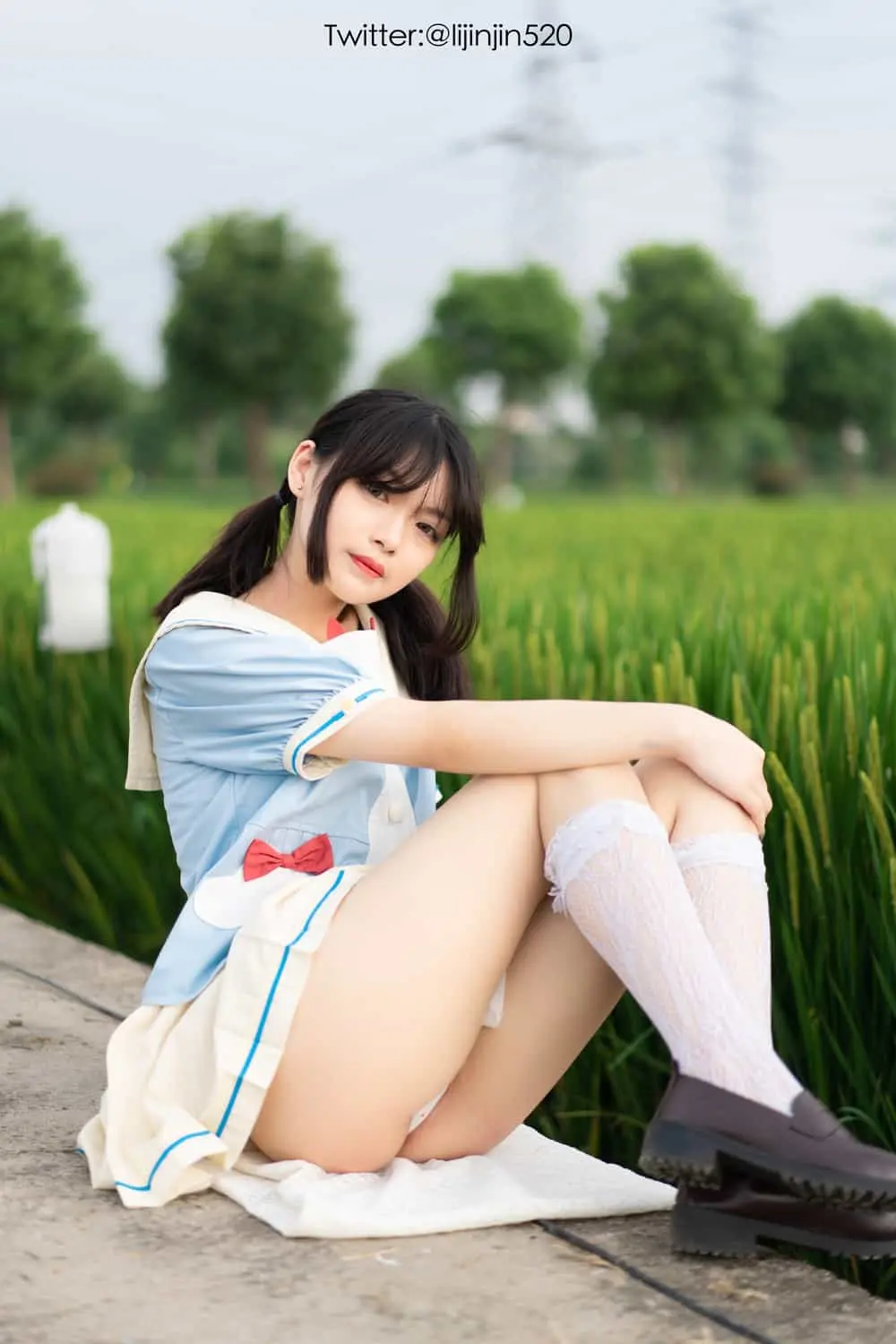梨瑾瑾最新旗袍写真曝光，图片质感让人惊艳  第1张